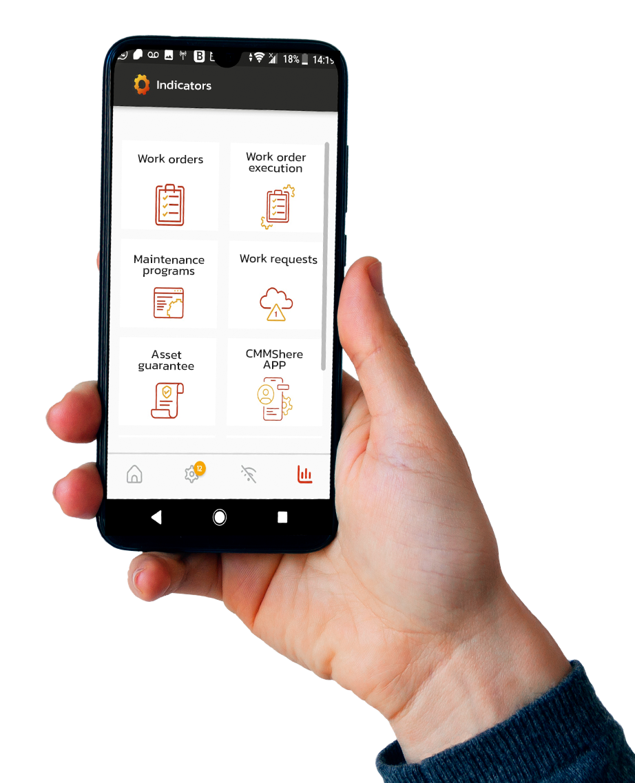 CMMShere app