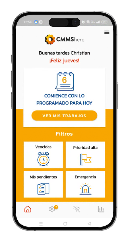 CMMS here App