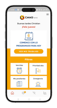 CMMS here app